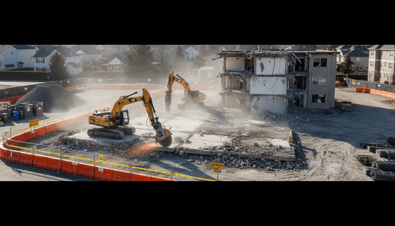 Residential demolition